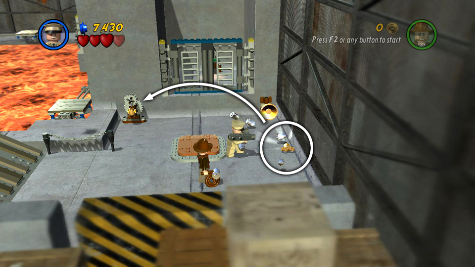 Bonus 4: Interrogation Room - LEGO Indiana Jones 2 Walkthrough - Crystal Skull Part