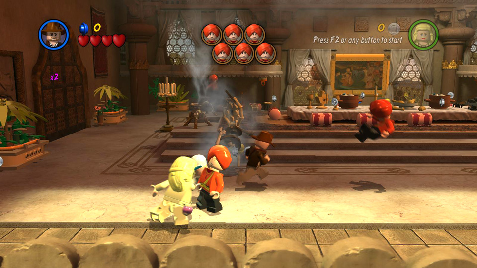 Story Level Malice at the Palace - LEGO Indiana Jones 2 Walkthrough - Temple of Doom