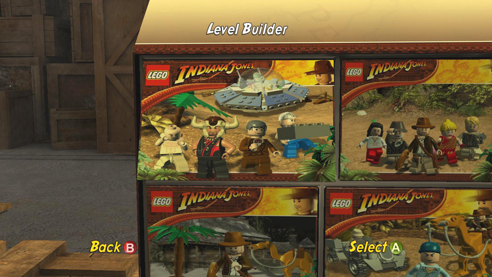 Level Builder - LEGO Indiana Jones 2