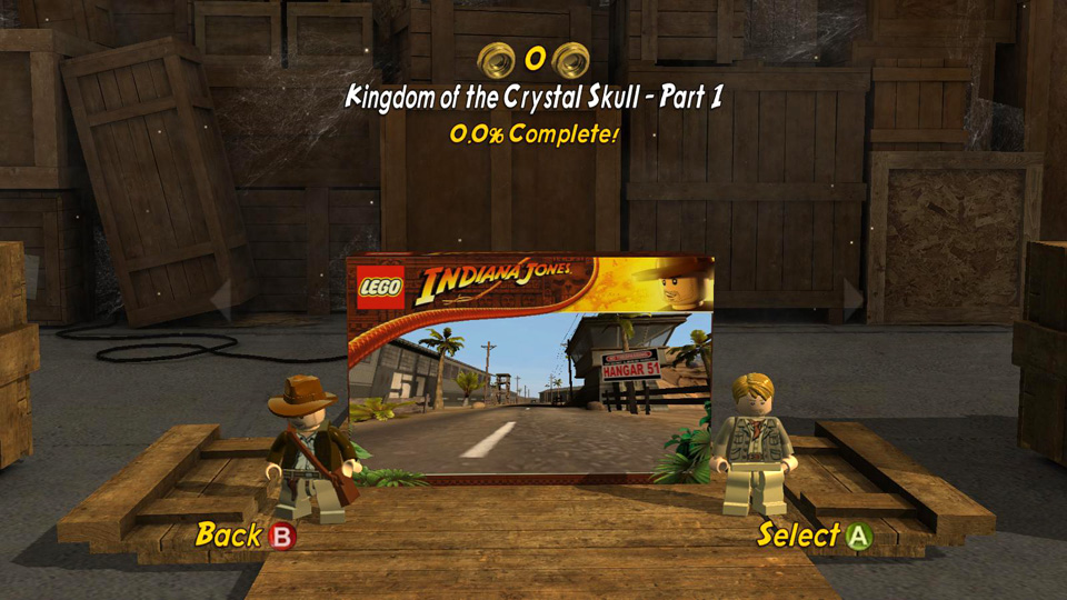 Indiana Jones 2: Crystal Part 1 - Hub Map, Races and Challenges